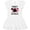 AA-White, variant on Inktastic Valentine's Day Papa's Lovebug Girls Baby Dress