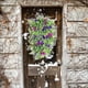 thumbnail image 3 of Guirnalda de tulipanes morados para corona de primavera | Decoración de puerta floral artificial | Decoración colorida de la puerta principal | Corona de bienvenida de verano brillante | Acento para, 3 of 3