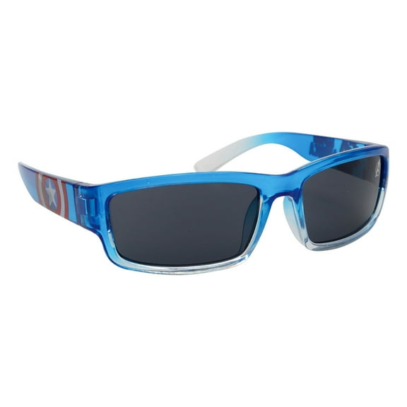 Marvel Avengers Blue Tinted Sports Wrap Kids Sunglasses