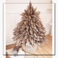 thumbnail image 4 of SREED 20 Pcs 23 Inch Tall Fluffy Pampas Grass XL Size Brown Dry Pompous Grass Decor Wedding Flower Boho Decor Natural Pompas Flower Bouquet, 4 of 8