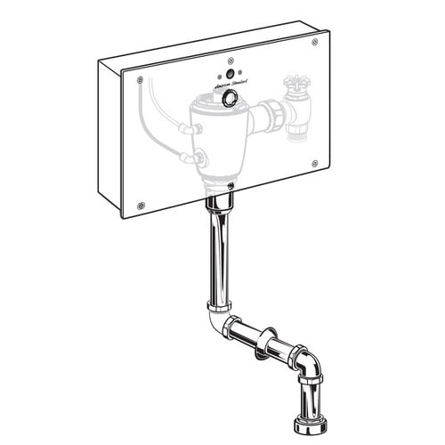American Standard 6068323.007 Selectronic Concealed Flushometer With Wall Box 