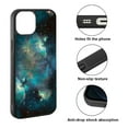 thumbnail image 2 of FINCIBO Soft Rubber Protector Cover Case for Apple iPhone 13 6.1" 2021 (NOT FIT Apple iPhone 13 mini 5.4" 2021/iPhone 13 Pro 6.1" 2021/iPhone 13 Pro Max 6.7" 2021), Blue Sky Galaxy Nebula, 2 of 5