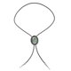 thumbnail image 1 of Corbata de piedras preciosas occidentales Bolo de material cuero PU con Colgante Vintaje para Hombre Magideal Corbata de piedras preciosas occidentales, 1 of 7