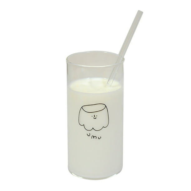 Superhomuse 400ml Korean Cute Cartoon Glass Cup Milk Juice Cold Water Cup With Straw Kitchen Drinkware Walmart Com Walmart Com Superhomuse 400ml Korean Cute Cartoon Glass Cup Milk Juice Cold Water Cup With Straw Kitchen Drinkware Walmart Com Walmart Com