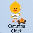 thumbnail image 2 of CafePress - Camping Chick Infant Bodysuit - Baby Light Bodysuit, Size Newborn - 24 Months, 2 of 4