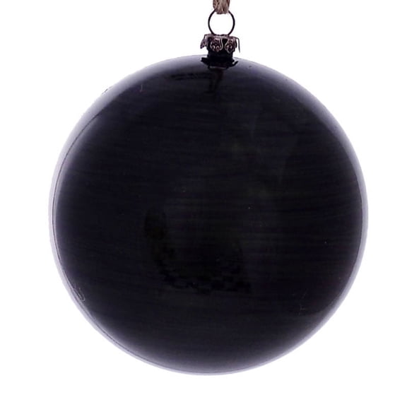 Vickerman 4" Moss Green Wood Grain Ball Ornament, 6 per Bag