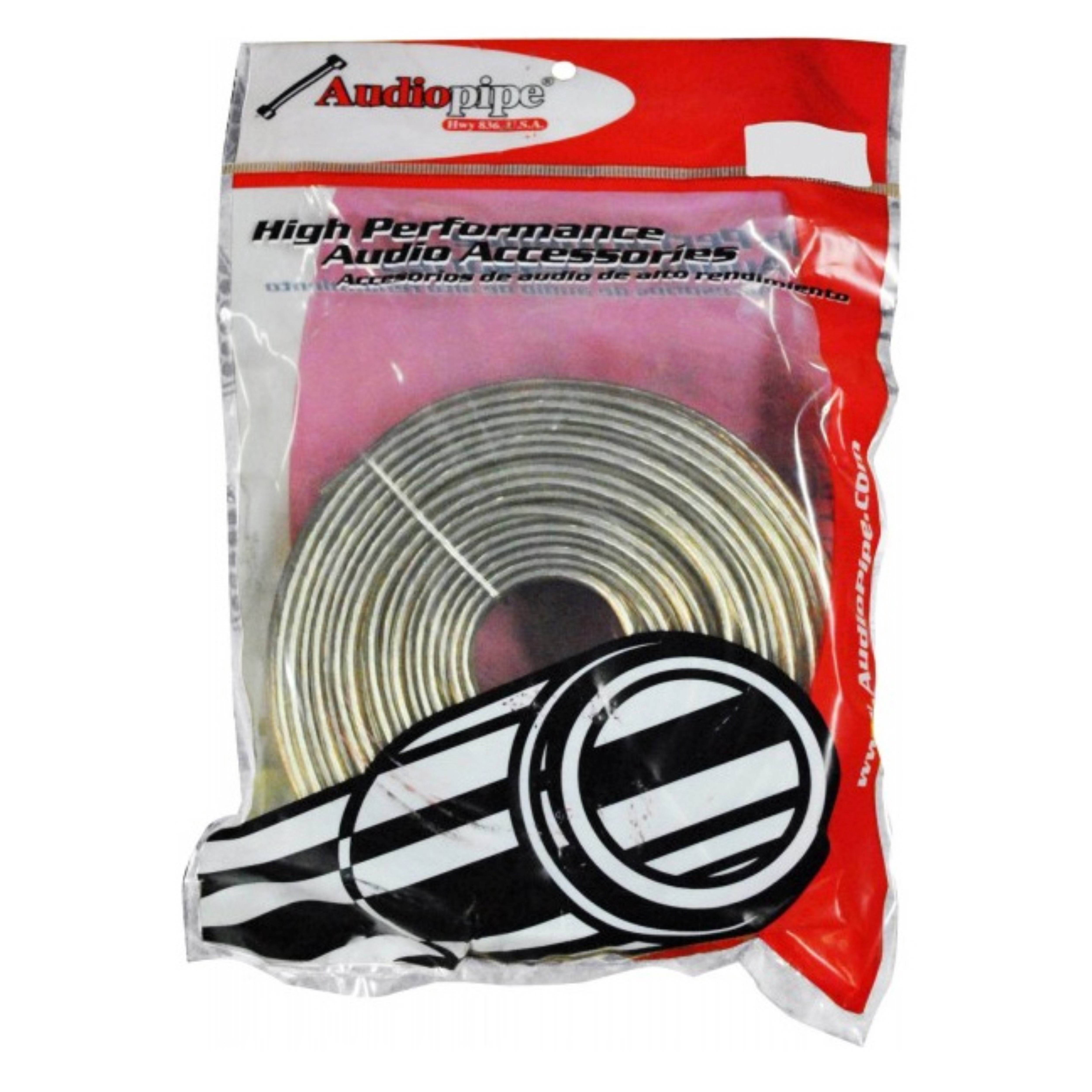 Audiopipe CABLE14100 *Cbp14100* Speaker Wire 14Ga. 100' Clear;