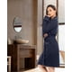 thumbnail image 4 of Bata NY Threads de Punto Suave con Textura Waffle para Mujer Azul Marino Talle Grande, 4 of 6