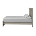 thumbnail image 2 of JERFIT Light Gray King Size Bed Frame, Solid Wood and MDF Panel Headboard Platform Bed with Strong Support and Modern Style, 2 of 5