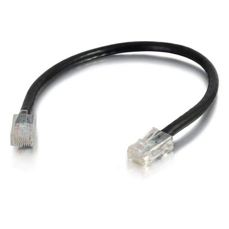 UPC: 0757120226956 | C2G 22695 Cat5E Non-Booted Unshielded (UTP) Network Patch Cable Black (10 Feet/3.04 Meters)