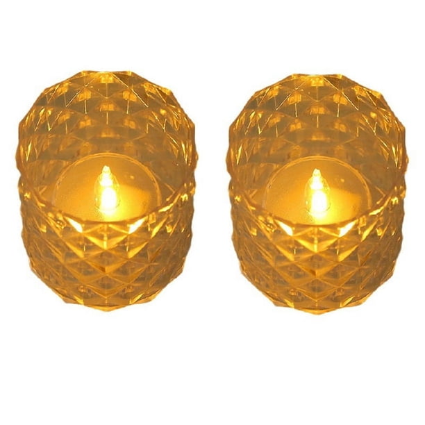 Lámpara de Mesa de Cristal LED, Luz de Noche Acrílica, Lámpara Decorativa de Noche para Bodas, Regalos Perfectos para Niños A