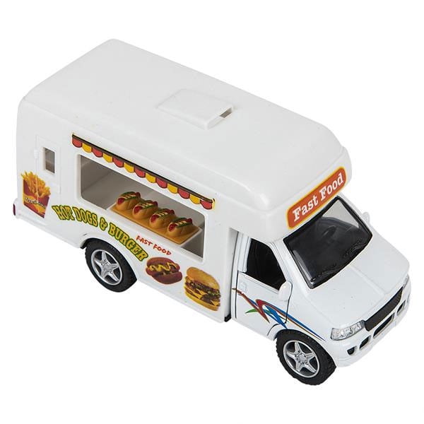 Rhode Island Novelty Pull Back DieCast Metal Vehicle FAST FOOD