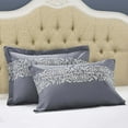 thumbnail image 4 of Superior Harrison Embroidered Cotton Duvet Cover Set, Full/Queen, White, 4 of 5