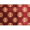 thumbnail image 1 of Ahgly Company Indoor Rectangle Oriental Orange Industrial Area Rugs, 4' x 6', 1 of 4