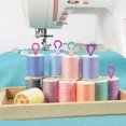 thumbnail image 2 of USHOBE 30Pcs Assorted Color Plastic Sewing Clips Bobbin Holders for Thread Organization and Storage, 2 of 8