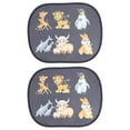 thumbnail image 1 of MasteelfCA 2Pcs Cartoon Car Side Window Sunshades Baby Sun Shades for Blocking UV Rays, 1 of 8