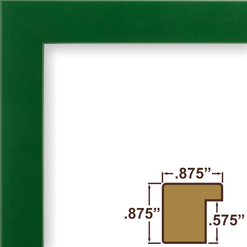 Craig Frames Confetti, 18x24 inch Picture Frame, Shamrock Green