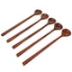 thumbnail image 2 of Cucharas Largas de Madera, 20 Piezas Estilo Coreano 10,9 Pulgadas de Mano Largo de Madera Natural 100% para Sopa Mezclador Agitador de Cocina Utensilios Herramientas de Cocina, 2 of 10