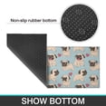 thumbnail image 6 of Pug and Love Heart Kitchen Rugs Sets Of 2,Anti Fatigue Kitchen Mat Rugs Non Slip Washable,Decorative Kitchen Floor Mats for Kitchen,Sink,Laundry,17"x30"+17"x47", 6 of 7