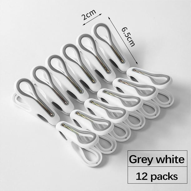 Ganchos para colgar ropa, pinzas de plástico multifuncionales para sábanas y calcetines, pequeñas, resistentes al viento, para el hogar, pinzas para secar ropa, pinzas para calcetines.