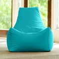 thumbnail image 6 of Jaxx Juniper Outdoor Bean Bag Patio Chair & Poolside Lounge, Cancun Blue, 6 of 6