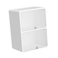 thumbnail image 3 of hengtong Desktop Storage Box Lidded Multipurpose for Household files Office Organizer wihte 33.2x24.5x45cm, 3 of 7