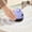 Purple, variant on Portable Fabric Shaver, Electric Rechargeable Lint Shaver with Digital Display, 2 Speed Settings, Powerful Sweater Shavers to Remove Pilling for Clothing, Couch, Furniture, Fuzz (White)