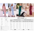 thumbnail image 6 of PRETTYGARDEN Women Summer Dress , Short Sleeve Ruched Bodycon Maxi Dresses, Elegant Cocktail Wedding Guest Party Outfit, 6 of 8