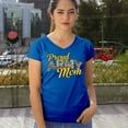 thumbnail image 4 of Proud Army Mom Women's V-Neck T-shirt US Military Family Pride Veteran Patriotic Armed Forces Mother's Day Licensed Tee, 4 of 7