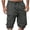 Dark Gray-W9, variant on Cargo Short for Men Elastic Waistband Drawstring Shorts Pants Summer Outdoor Work Casual Lightweight Big & Tall Camo Cargo Shorts Multi Pocket Quick Dry Golf Shorts,Blue 3XL