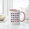 thumbnail image 4 of CafePress - SATOR Square Mug - 11 oz Ceramic Mug - Novelty Coffee Tea Cup, 4 of 4