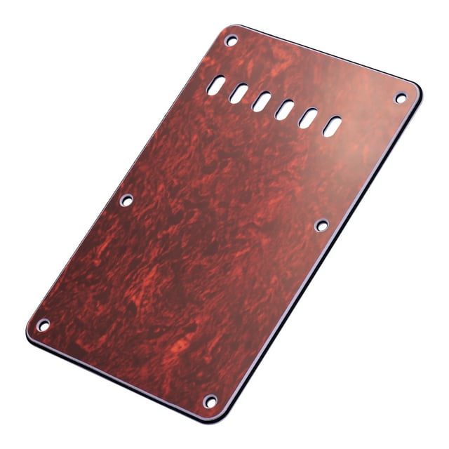 Amdohai 6 Holes 3-Ply Guitar Backplate Tremolo Back Cover Replacement