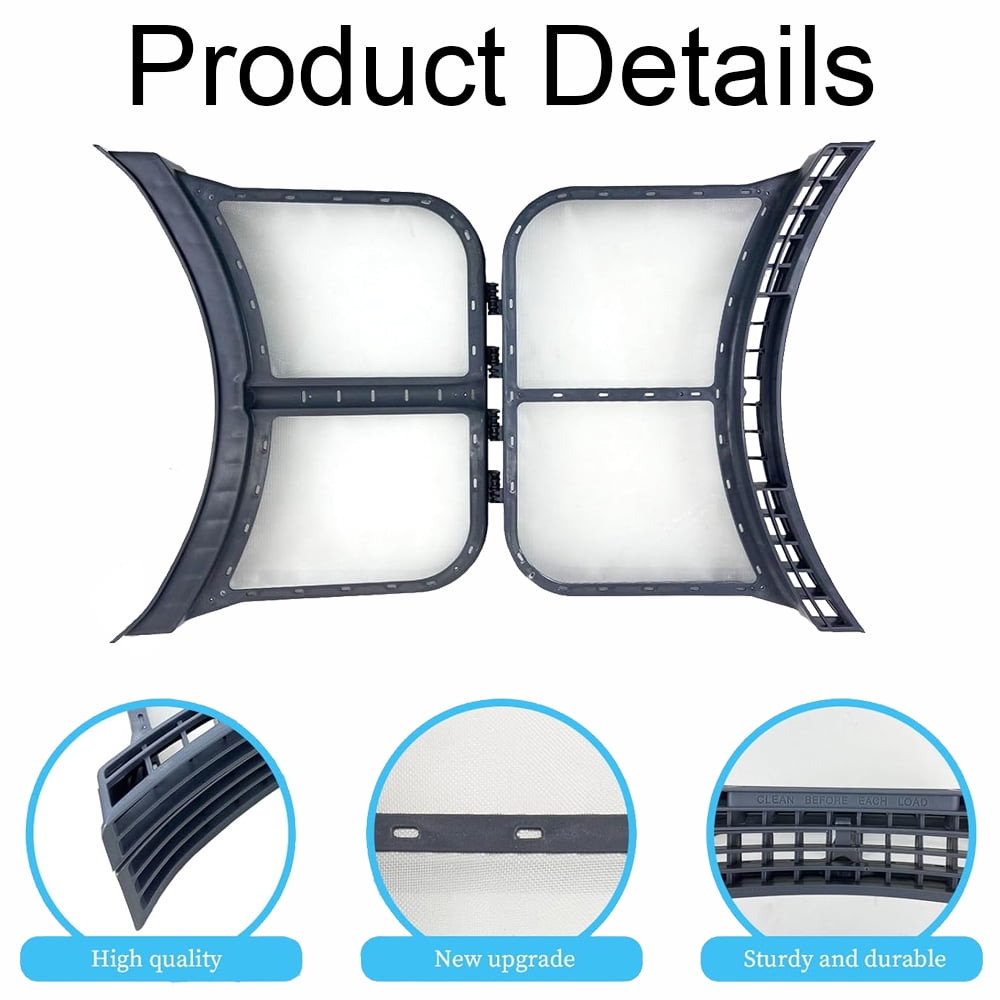 TOP-MAX 5304513574 Dryer Lint Trap Filter, Lint Screen Replacement Part Fit for Frigidaire/Electrolux Model EFDC317TIW1, EFDC317TIW3, EFDC317TIW2, EFDE317TIW1, EFDE317TIW2