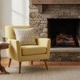 thumbnail image 7 of Michael Amini Newport Ardmore 22" Throw Pillow - Pewter/Yellow in Set of 2, 7 of 7