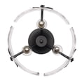 thumbnail image 2 of Golden Lighting Calla 3-light Semi-Flush Mount in Natural Black, 2 of 8