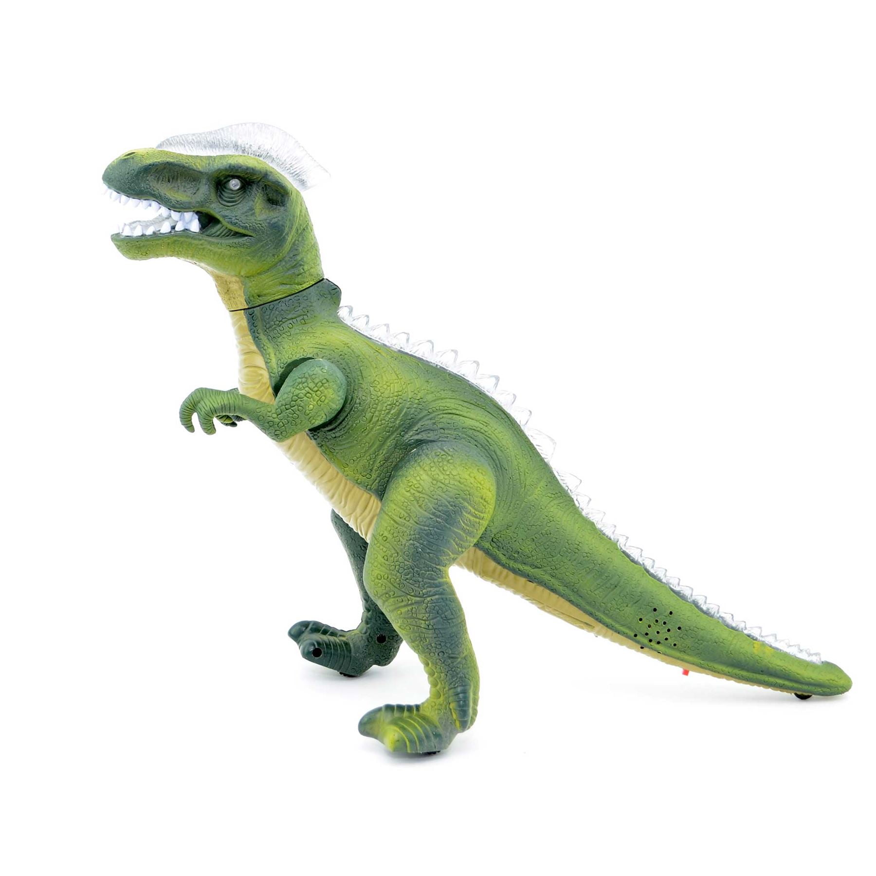Remote Controlled GREEN T-Rex Dinosaur RC Toy Lifelike movement Walking 