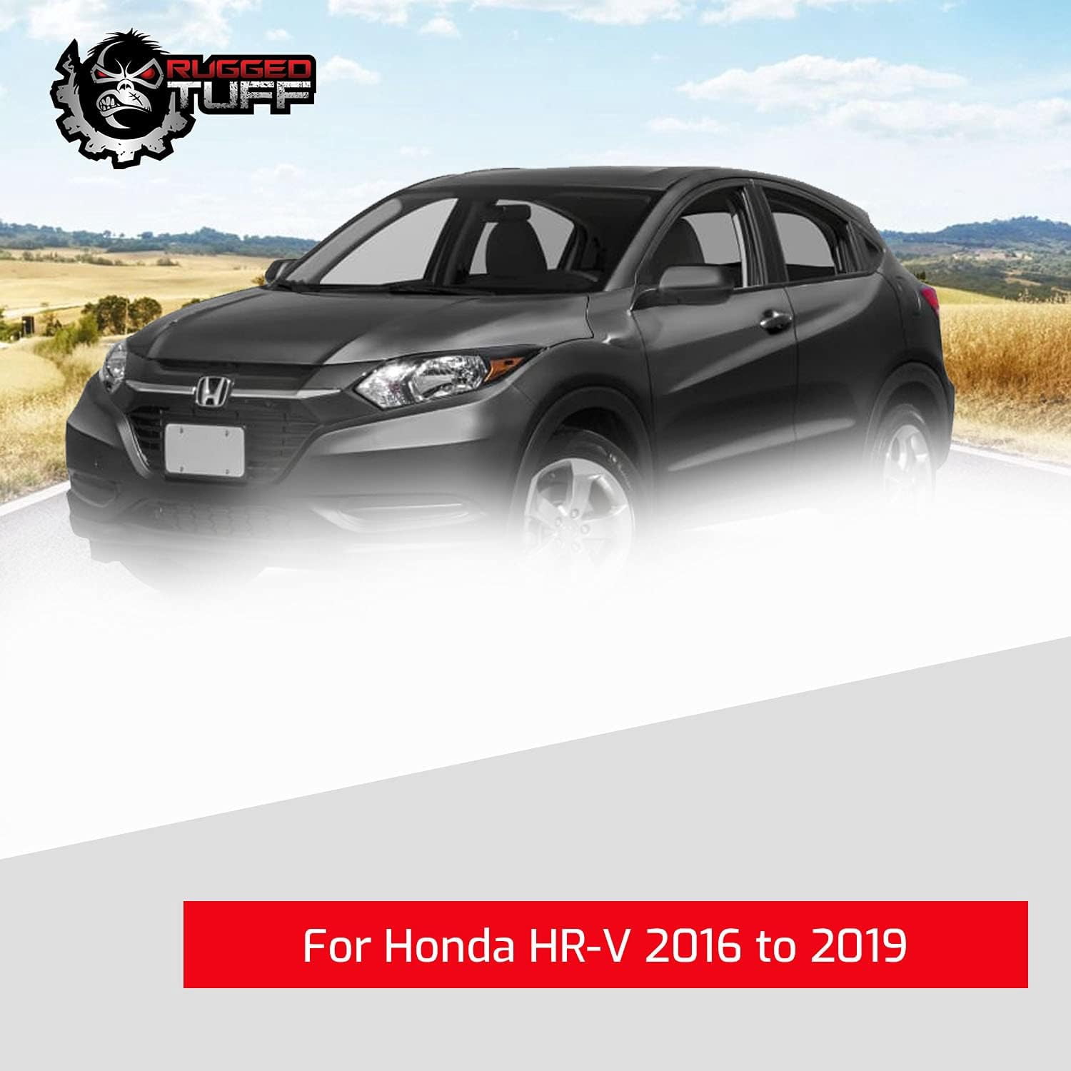 Rugged TUFF Driver Side Mirror Glass Replacement for 2012-2016 Honda CRV, 2016-2020 HRV (Non-Heated)