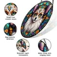 thumbnail image 3 of 89Bloom Papillon Dog Suncatcher, Stained Glass Papillon Suncatcher, Papillon Glass Suncatchers for Windows Stained Glass, 3 of 7