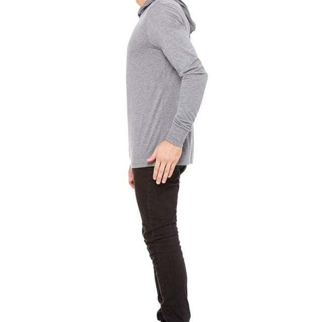 Gravity Threads Chandail à Capuche à Manches Longues pour Hommes, Gris G