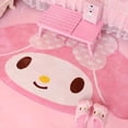 thumbnail image 2 of Alfombra de tocador serie Sanrio My Melody Kirby Girl Heart, alfombra para el hogar, dormitorio, mesita de noche, habitación encantadora, alfombrilla de viento Ins, 2 of 4