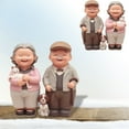 thumbnail image 6 of Valentine's Day Loving Elderly Couple Figurines, Old Married Couple Figure,Resin Husband and Wife Statue Grandparents Figure Collectibles for Christmas Valentine's Day Birthday Gift, 6 of 6