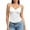WenDA22 tx03-White, variant on WEIWEN Womens Spaghetti Strap Tank Top Lace Wrap Deep V Neck Cropped Tops for Women Coquette Camisole Going Out Cami Shirts tx03-White, L