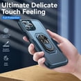 thumbnail image 4 of Case for iPhone 14 Plus , Heavy Duty Rugged Shockproof Protective Cover Case for iPhone 14 Plus,6.7 inch (Blue), 4 of 5