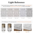 thumbnail image 5 of BERTHMEER 9x12 Area Rugs for Living Room Bedroom Vintage Gray Large Traditional Carpets Washable Non-Slip Soft Low Pile Distressed Oriental Indoor Throw Rug for Office Playroom Dining Room Farmhuose, 5 of 7