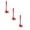 Red, variant on ZOURIH Silicone Ladles for Cooking - Black Small Soup Ladle Spoon Heat Resistant Kitchen Ladle Spoons,Cooking and Serving Spoon for Soup Sauce Chili Gravy Canning Pouring,Black