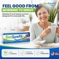 thumbnail image 4 of DenSurefit Lower Denture Reline Kit, 3-6 Month Soft Silicone Dentures Repair Set to Refit, Improve and Tighten, Easy to Use Reline Set with Larger Primer and Applicators for Comfortable Fit, 4 of 9