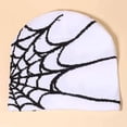 thumbnail image 3 of vlrwzc Spider Web Beanie Hat Wool Knitted Hat Y2K Street Beanie for Men Women Winter Warm Beanie Fashion Hip Hop Skull Cap, 3 of 7