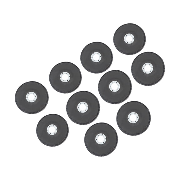 10 PCS Premium Aluminum Oxide Flap Disc Sanding Grinding 4.5 X 7/8 40 Grit for Angle Grinder