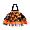 thumbnail image 5 of Girls Halloween Dress, Child Girls Sleeveless Halloween Prints Pageant Dress Party Gown with Ruffled for Toddler & Young Kid, Halloween Gifts, 5 of 8