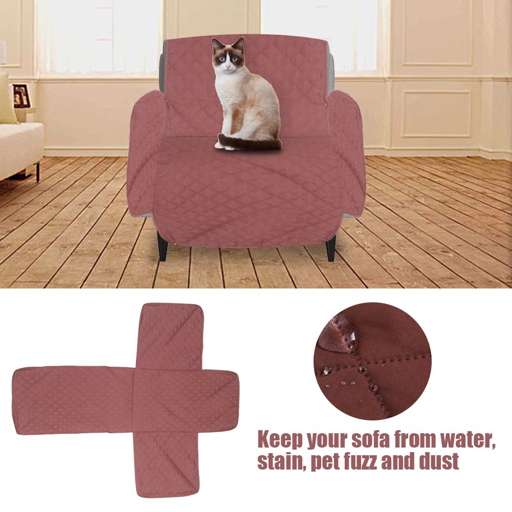 Yosoo 1 2 3 Seat Waterproof Quilted Sofa Cover Slipcover Pet Dog